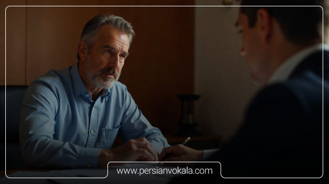 از طریق وکیل دادگستری